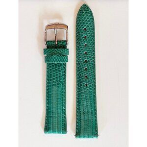 18MM Green Embossed Teju Strap
